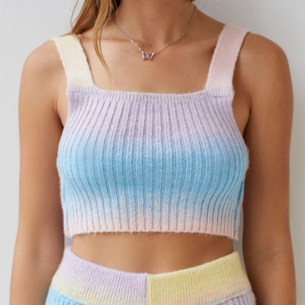 Out from Under Sherbet Sweater‎ Crop